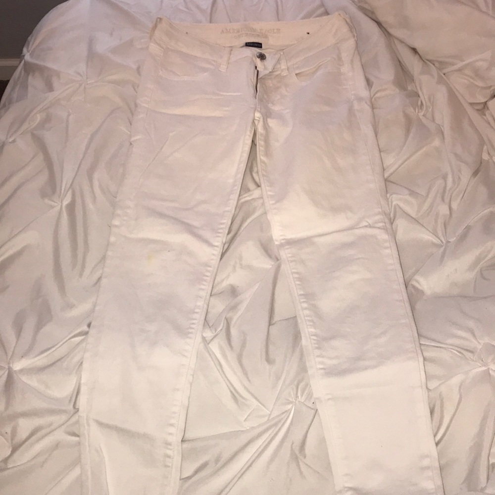 White jeans
